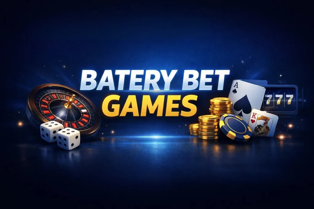 Games Casino Sections on Batery Bet